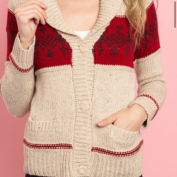 ❤️1 HOUR SALE❤️ HOLIDAY COLOR BLOCK SWEATER - Picture 6 of 6